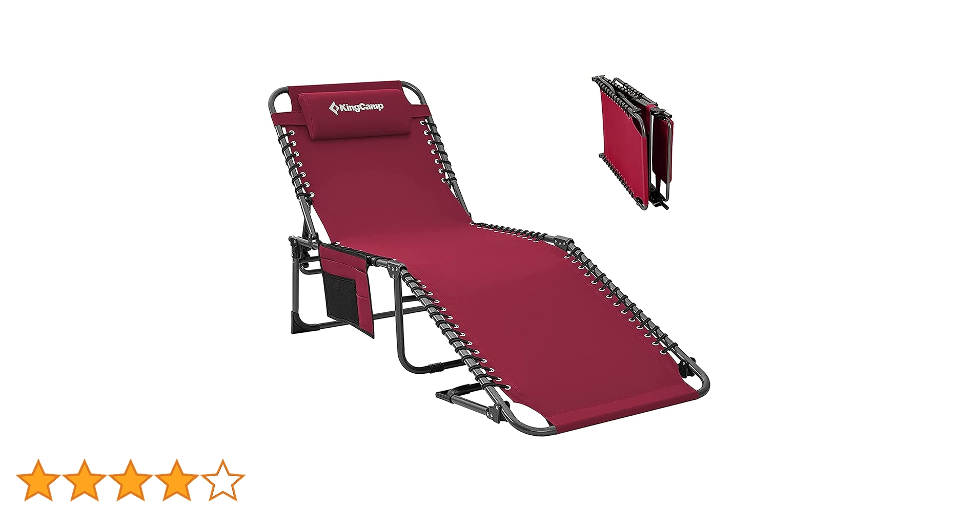 【トシ様】KingCampサマーベッド　 折りたたみベッド 3way レッド トシ様】KingCampサマーベッド 折りたたみベッド 3way レッド